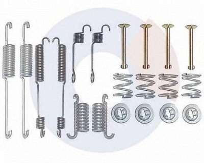 CARRAB BRAKE PARTS 3044 -  Комплектующие, тормозная колодка
